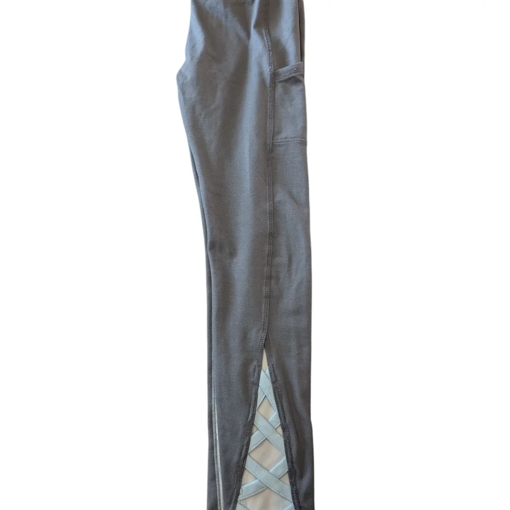 Justice Gray and Multicolor Leggings Set